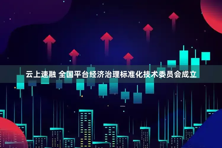 云上速融 全国平台经济治理标准化技术委员会成立